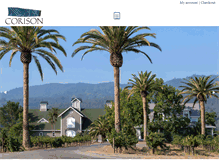 Tablet Screenshot of corison.com